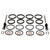 All Balls Racing 15-16 Yamaha TMAX XP500 Caliper Rebuild Kit Front - 18-3083 Photo - Primary