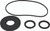 All Balls Racing 20-23 Polaris Scrambler 1000 XP 55 Differential Seal Only Kit Front - 25-2075-5 Photo - Primary