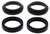 All Balls Racing 2016 Aprilia Dorsoduro 750 Fork Oil Seal & Dust Seal Kit - 56-188 Photo - Primary