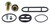 All Balls Racing 99-00 Suzuki LT-F250F 4WD Quad Runner Fuel Tap Repair Kit - 60-1049 Photo - Primary