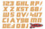 Hardline Boat Lettering Registration Installation Kit 3 in. - 900 Brown - BROWN900 Photo - Primary
