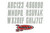 Hardline Boat Lettering Registration Kit 3 in. - 350 Silver Solid - SIL350EC Photo - Primary