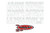 Hardline Boat Lettering Registration Kit 3 in. - 200 White/Silver - WHSIG200 Photo - Primary