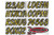 Hardline Boat Lettering Registration Kit 3 in. - 400 Yellow/Black - YEBKG400 Photo - Primary