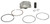 Vertex Piston 20-21 Honda CRF 250 R 250cc Forged High Compression Piston Kit - 24517B Photo - Primary