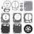 Vertex Mikuni Super BN D&G Rebuild Kit - 451460 Photo - Primary