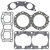 Vertex Gaskets 94-95 Yamaha 700 Wave Raider Top End Gasket Kit - 610602 Photo - Primary