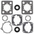Vertex Gaskets  Kohler K440-RLC LC/2 Complete Gasket Kit w/ Oil Seals - 711099 Photo - Primary