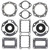 Vertex Gaskets  Ccw kioritz KEC 440 Reed Valve 21 Early FC/2 Complete Gasket Kit w/ Oil Seals - 711152 Photo - Primary
