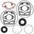 Vertex Gaskets 83-84 Ski-Doo Blizzard 9700 Complete Gasket Kit w/ Oil Seals - 711170 Photo - Primary