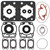 Vertex Gaskets 89-90 Ski-Doo Formula Plus/ LT Complete Gasket Kit w/ Oil Seals - 711177 Photo - Primary