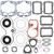 Vertex Gaskets 05-07 Polaris 440 IQ / Euro Complete Gasket Kit w/ Oil Seals - 711280 Photo - Primary