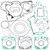Vertex Gaskets 11-14 Husaberg TE300 Complete Gasket Kit - 808335 Photo - Primary