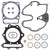 Vertex Gaskets 85-00 Honda XR600R Top End Gasket Kit - 810280 Photo - Primary