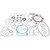 Vertex Gaskets 10-11 Polaris Outlaw 525 IRS Complete Gasket Kit w/ Oil Seals - 8110022 Photo - Primary