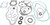 Vertex Gaskets 00-02 Arctic Cat 500 4x4 w/AT Complete Gasket Kit w/ Oil Seals - 811839 Photo - Primary