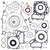 Vertex Gaskets 06-13 Kawasaki KVF650 I Brute Force Complete Gasket Kit w/ Oil Seals - 811953 Photo - Primary