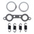 Vertex Gaskets 2008 Polaris Sportsman X2 700 EFI Exhaust Gasket Kit - 823177 Photo - Primary