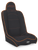PRP Daily Driver High Back Suspension Seat- Black/Orange Vinyl - A140110-201-207 Photo - Primary