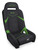 PRP GT3 Suspension Seat - Black/Green - A7301-PORXP-W Photo - Primary