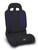 PRP EnduroDaily Reclining Suspension Seat - Black/Purple Vinyl - Passenger - A8701045-201-M Photo - Primary