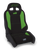 PRP EnduroCrawl Reclining Suspension Seat - Black/Green Tweed - Passenger - A9001045-50-W Photo - Primary