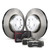 Brembo OE 10-17 BMW 535i GT/11-17 535i GT xDrive/11-15 740i/2015 740Ld xDrive Rear Disc Brake Kit - KT00C10 Photo - Primary