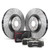Brembo OE 04-06 BMW 525i/06-07 525xi/04-07 530i/06-07 530xi/09-10 535i xDrive Front Disc Brake Kit - KTX0177 Photo - Primary
