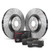 Brembo OE 08-09 Audi TT/09-15 TT Quattro Rear Disc Brake Kit - KTX4060 Photo - Primary