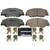 Power Stop 22-23 Honda Civic Front Z26 Street Brake Pads w/Hardware - Z26-2185