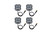 Diode Dynamic Single-Color Rock Light Installer Magnet Mount Kit (4-pack) - DD7739 User 3