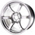 Gram Lights 57DR 18x9.5 +22 5-114.3 Grace Silver Wheel - WGIX22EQNK Photo - Primary