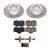 Power Stop 2004 Toyota Tacoma Front Semi-Coated Rotor Kit - SC1236