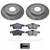 Power Stop 04-05 Mazda 3 Rear Semi-Coated Rotor Kit - SC124