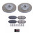 Power Stop 99-04 Honda Odyssey Front Semi-Coated Rotor Kit - SC2299