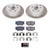 Power Stop 06-18 Toyota RAV4 Rear Semi-Coated Rotor Kit - SC4671