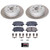 Power Stop 09-11 Honda Pilot Rear Semi-Coated Rotor Kit - SC4685