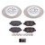 Power Stop 11-12 Lincoln MKX Rear Semi-Coated Rotor Kit - SC4744