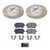 Power Stop 13-16 Audi allroad Rear Semi-Coated Rotor Kit - SC4745