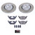 Power Stop 98-99 Volkswagen Jetta Front Semi-Coated Rotor Kit - SC5401