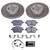 Power Stop 07-10 Mini Cooper Front Semi-Coated Rotor Kit - SC6068