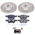 Power Stop 06-07 Mercedes-Benz R500 Front Semi-Coated Rotor Kit - SC6706