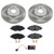 Power Stop 22-24 Volkswagen Taos Front Semi-Coated Rotor Kit - SC7082