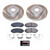 Power Stop 16-19 Subaru Legacy Front Semi-Coated Rotor Kit - SC7356