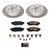 Power Stop 21-23 Toyota Venza Rear Semi-Coated Rotor Kit - SC8333