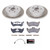 Power Stop 1999 Mercedes-Benz ML430 Rear Semi-Coated Rotor Kit - SC866