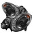 xTune 03-06 Chevy Silverado 1500/2500/3500 Headlights LED Bmpr Lights Blk (HD-JH-CSIL03-LED-BK-SET) - 9046384