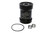 Billet Oil Filter w/Blt Cap 45 Micron - Black