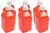 Utility Jug - 5-Gallon Orange - Case 6