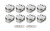 GM LS Piston Set 4.030 Bore -11.4cc